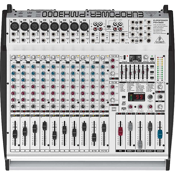 BEHRINGER PMH3000 ベリンガー パワードミキサー Restock Behringer EUROPOWER PMH3000 Powered Mixer | Guitar