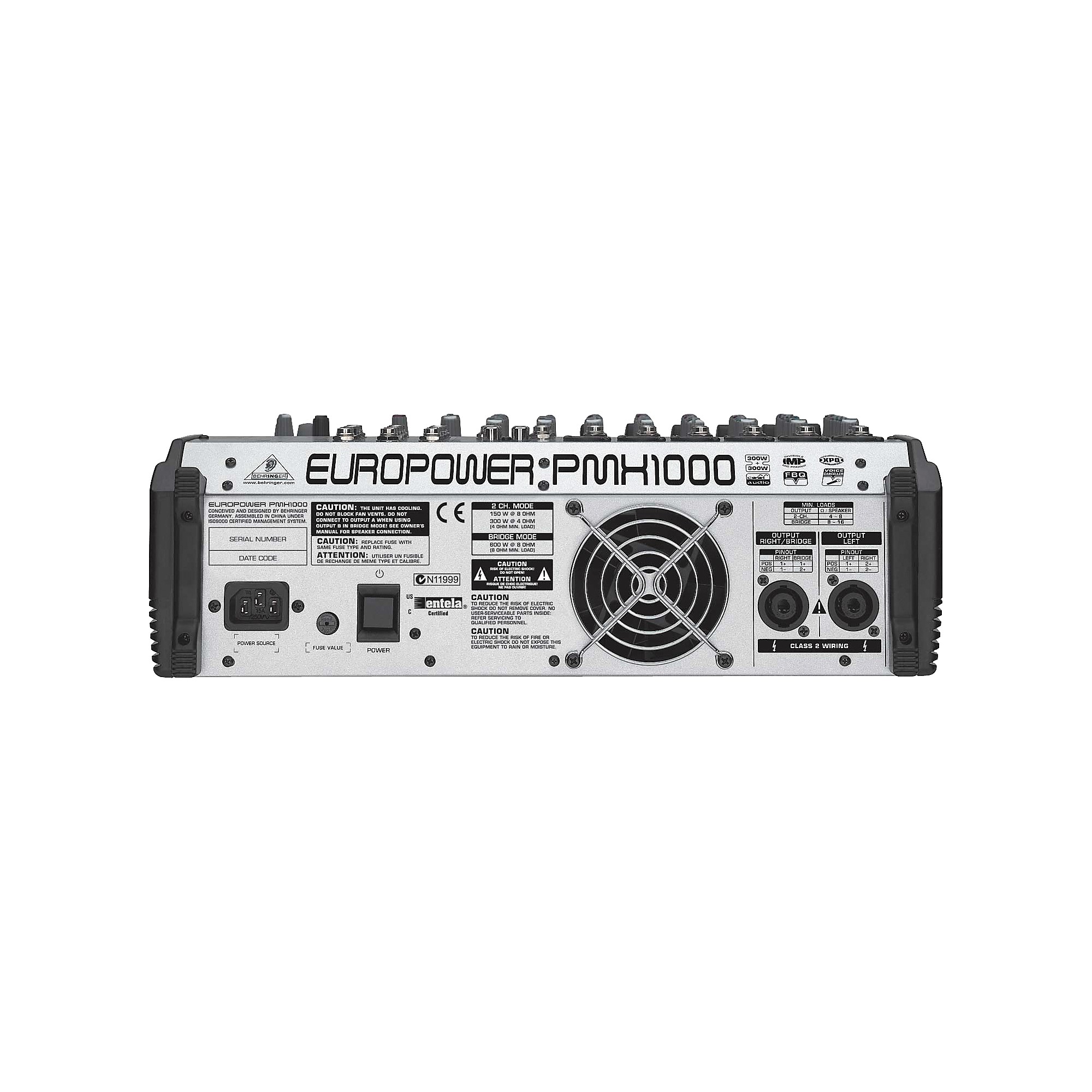 BEHRINGER EUROPOWER PMH1000 パワードミキサー☆現状品