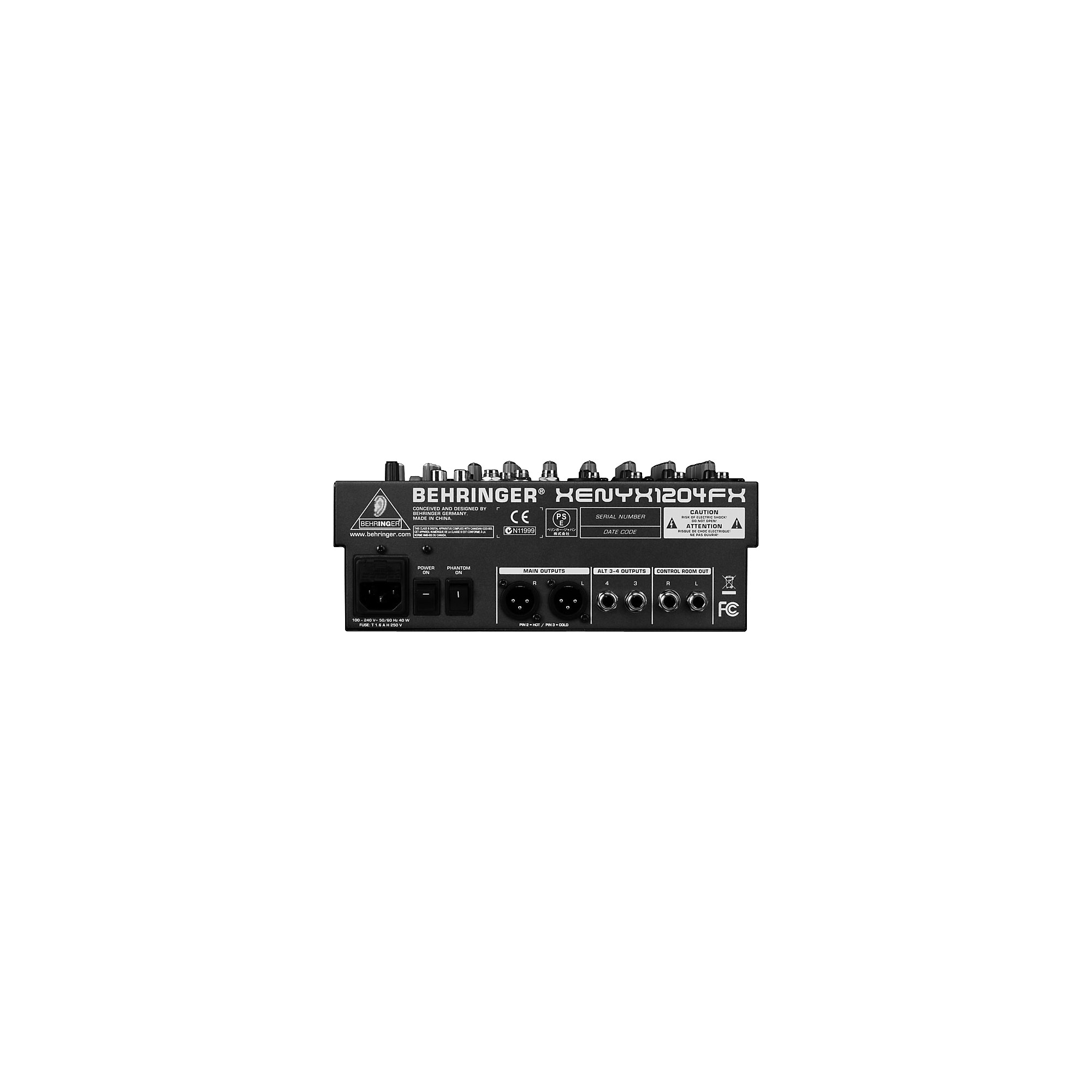 Restock Behringer XENYX 1204FX Mixer | Guitar Center