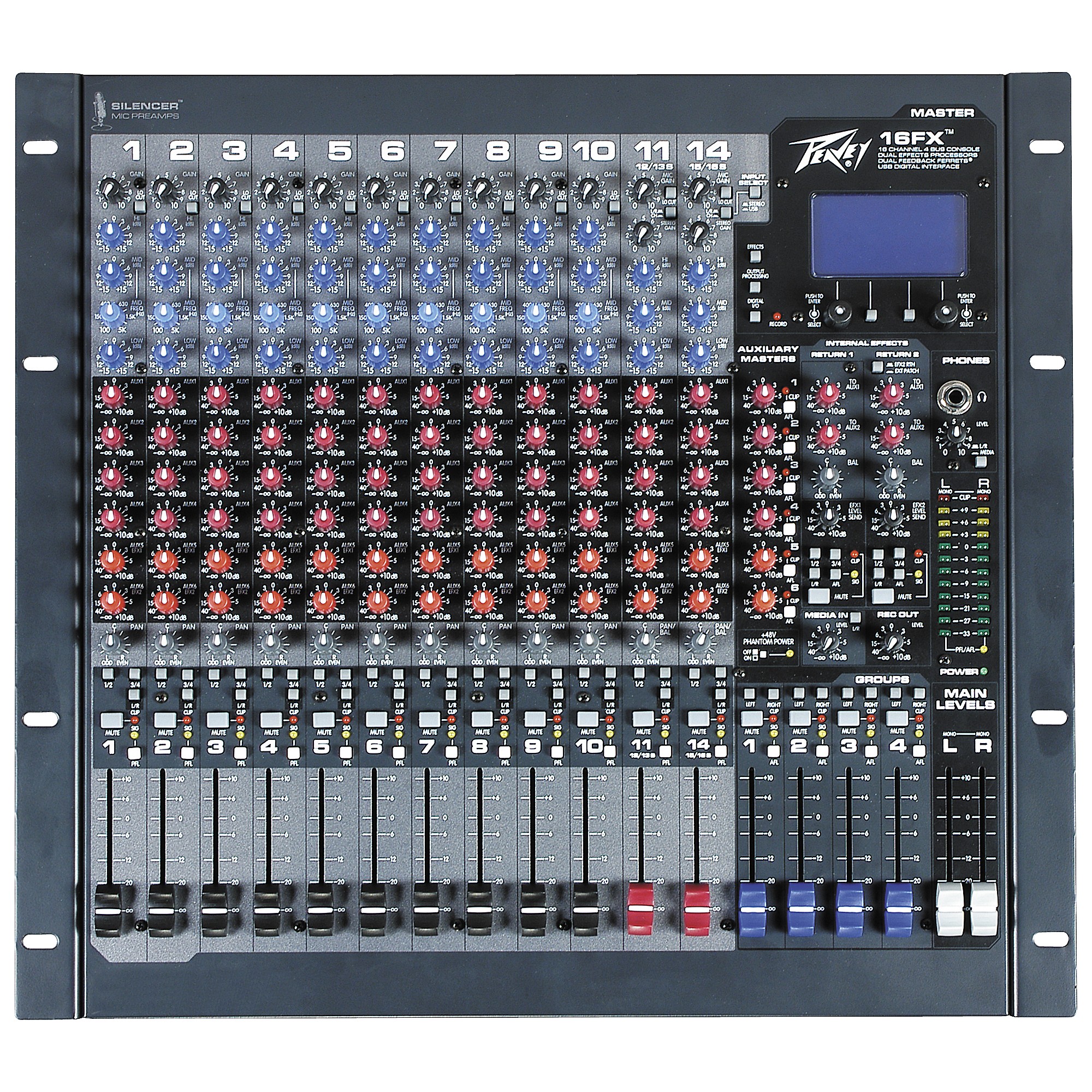 Peavey 16FX 16 Channel Mixer with Effects | Guitar Center