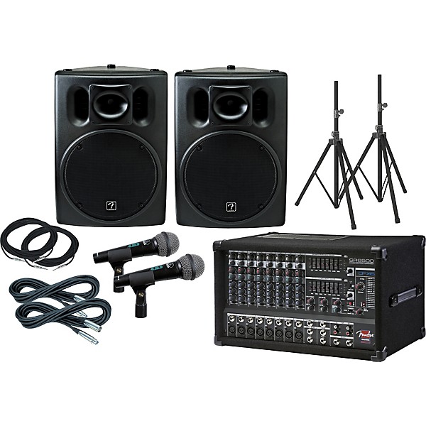 Fender SR8500 & Ace 1515 PA Package | Guitar Center
