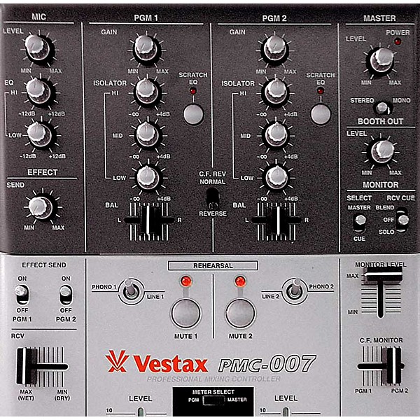 名機Vestax PMC-007 DJミキサー 希少 - メルカリ
