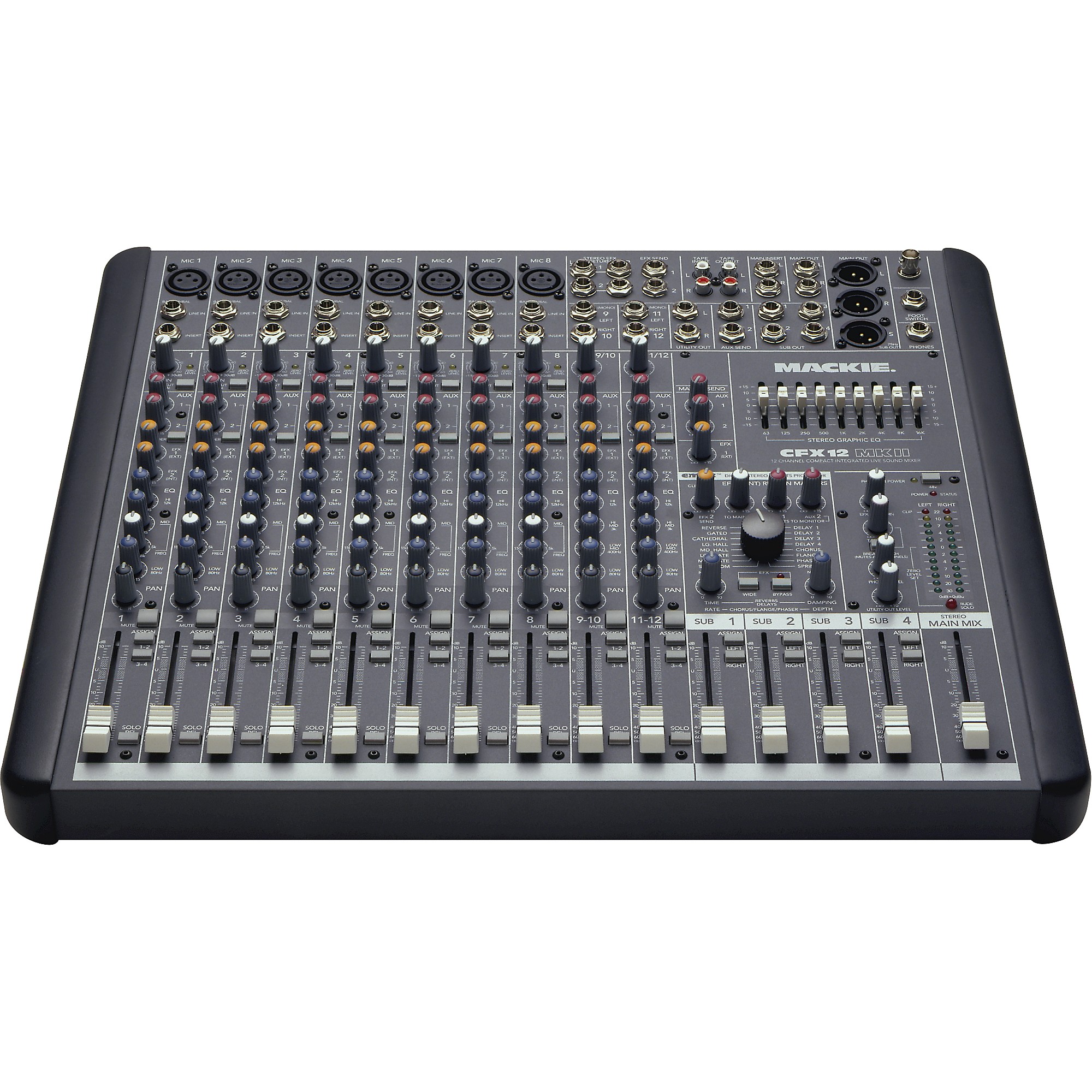 MACKIE CFX12 MKII アナログミキサー Restock Mackie CFX12 mkII Mixer | Guitar Center