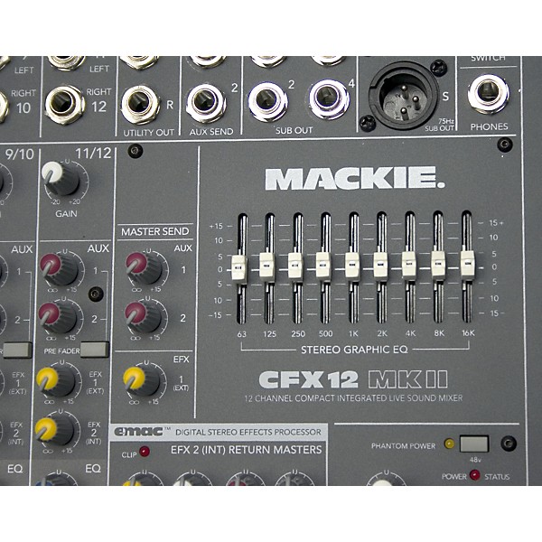 Restock Mackie CFX12 mkII Mixer | Guitar Center