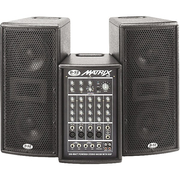 B-52 Matrix 200 Portable PA Package