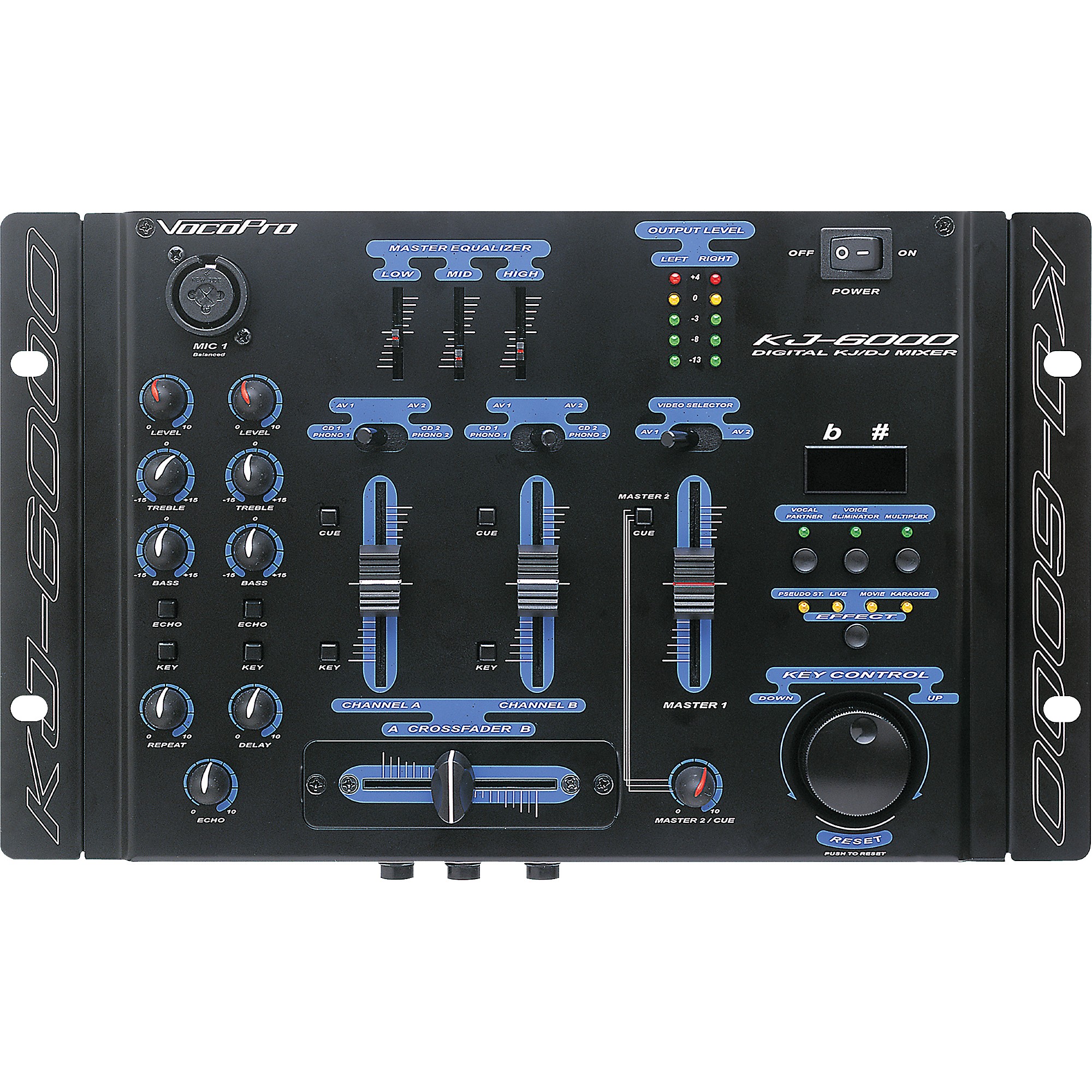 VocoPro KJ-6000 Digital Karaoke Mixer | Guitar Center