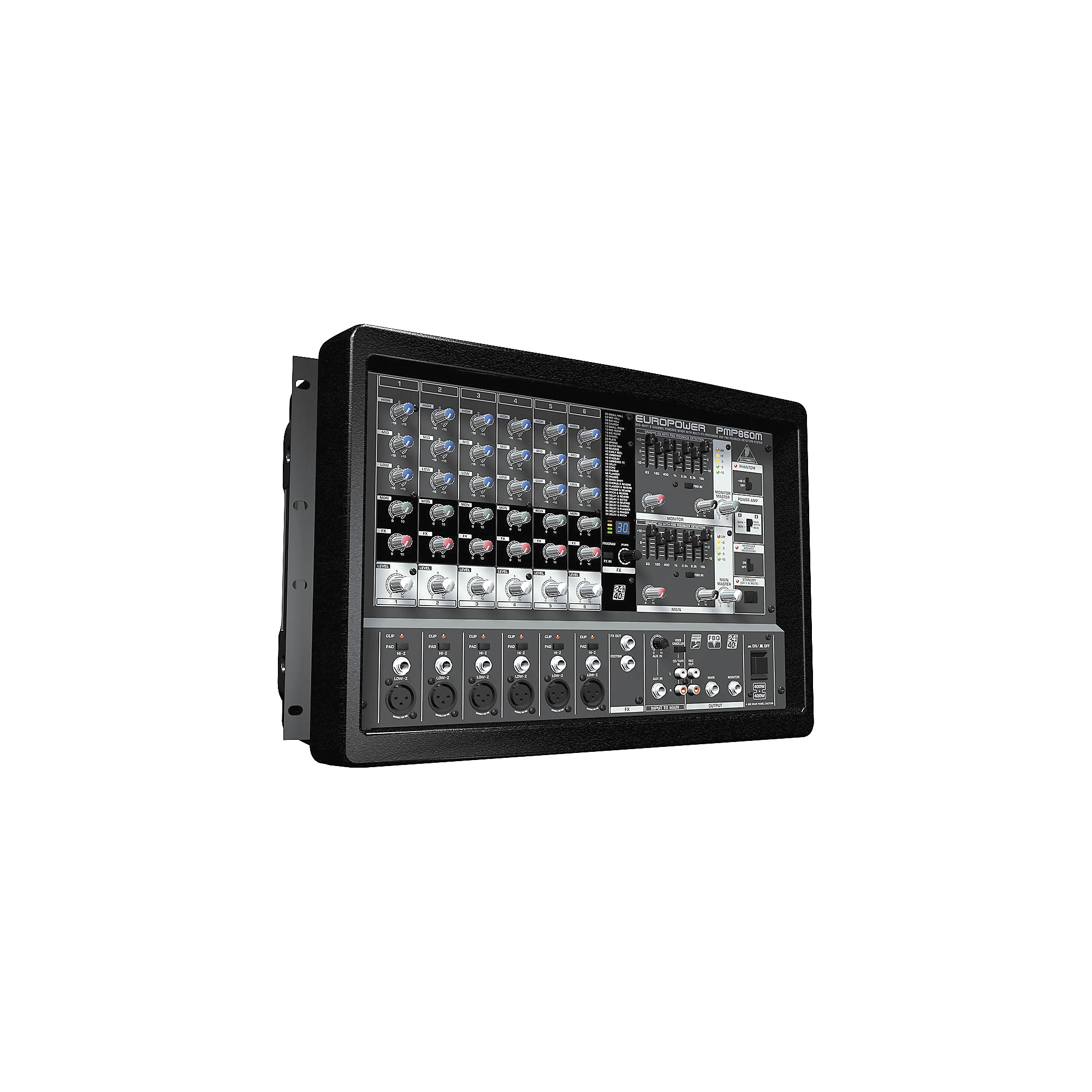 Behringer ミキサー Behringer EUROPOWER PMP860M 800W 8-Channel Powered Mixer | Guitar