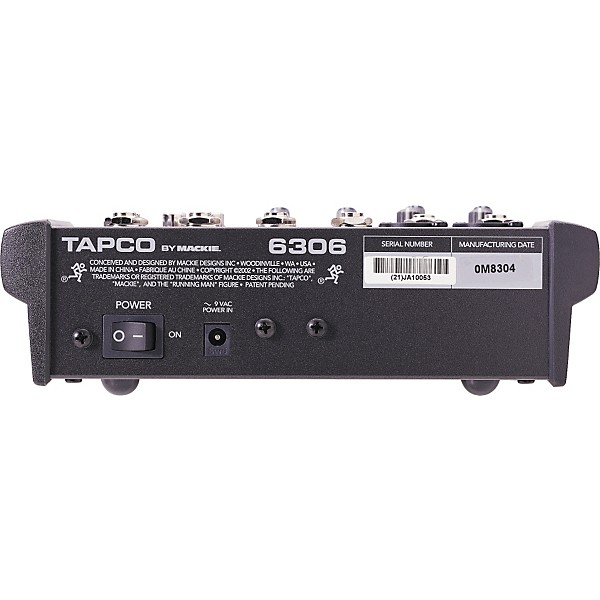Restock Tapco 6306 6-Channel Mixer