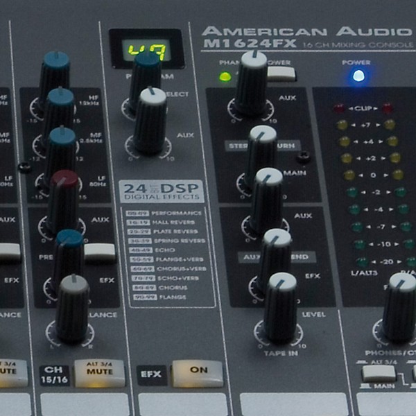 American Audio M1624FX Compact Mixer