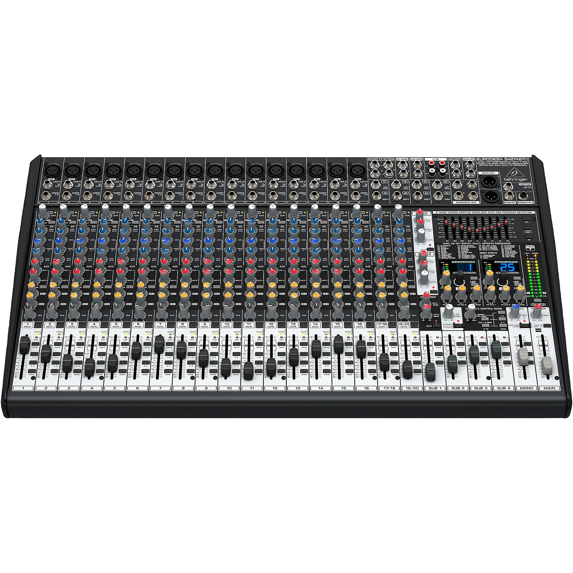 Behringer EURODESK SX2442FX Mixer With Effects | Guitar Center