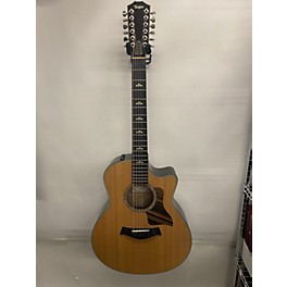 Used Taylor 656CE 12 String Acoustic Electric Guitar