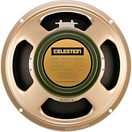 Celestion G12M Greenback 25W, 12" Guitar Speaker 16 Ohm Celestion G12M Greenback 25W, 12" Guitar Speaker 16 Ohm