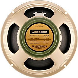 Open Box Celestion Heritage G12M 20W, 12" Vintage Guitar Speaker Level 1 8 Ohm
