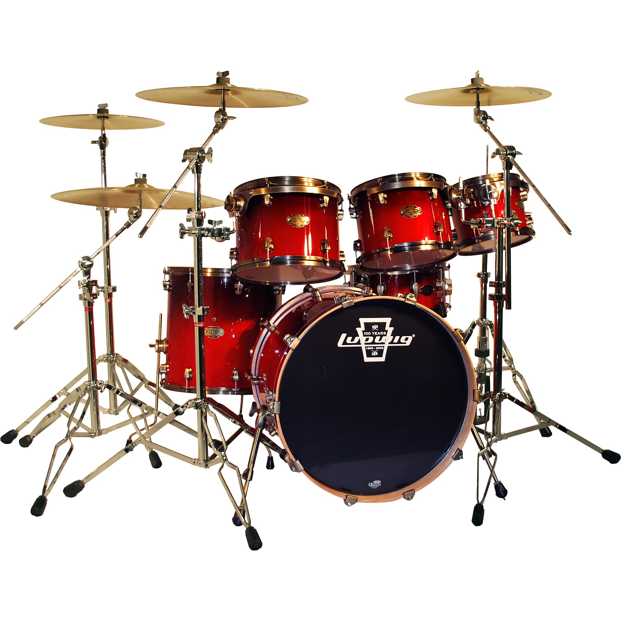 Ludwig Deep Red Fade | Kitarski centerLudwig Deep Red Fade | Kitarski center  