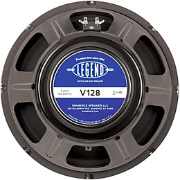 Open Box Eminence Legend V128 12" 120 Watt Vintage British Tone Speaker Level 1 8 Ohm