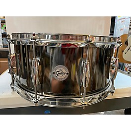 Used Gretsch Drums 6X14 BLACK NICKEL BRASS Drum