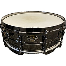 Used Ludwig 6X14 Black Magic Snare Drum