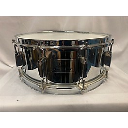 Used Pearl 6X14 Steel Shell Snare Drum