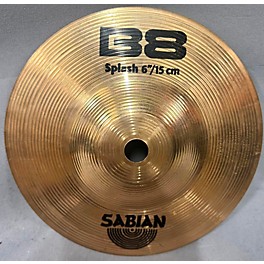 Used SABIAN 6in B8 Splash Cymbal