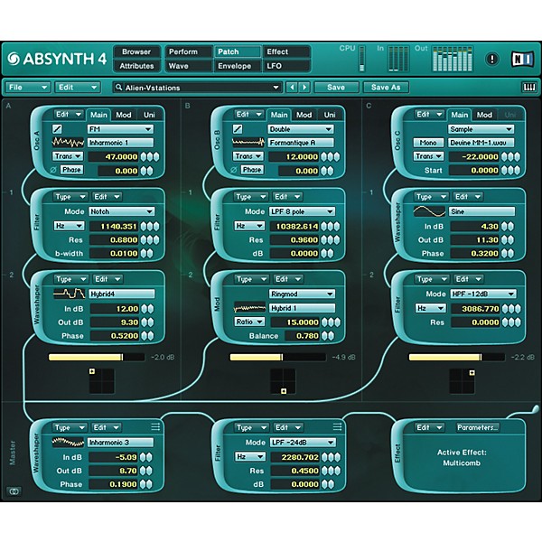 Native Instruments ABSYNTH 4 Virtual Synthesizer
