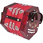 Open Box Musician's Gear 20-Button Concertina Level 2 Red 888365516073