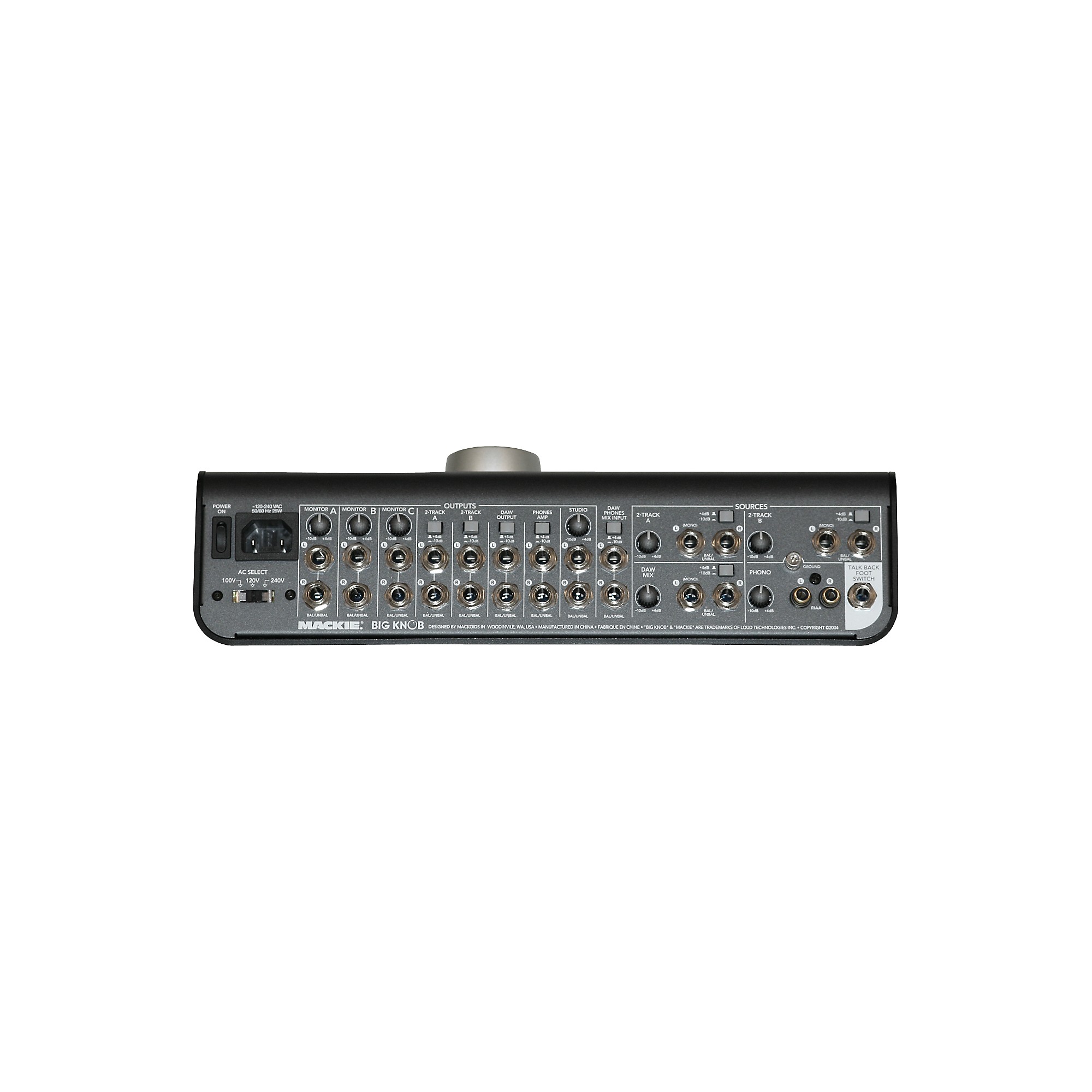 DTM・DAW MACKIE BIG KNOB Studio Command System Open Box Mackie Big Knob Studio Command System | Guitar Center