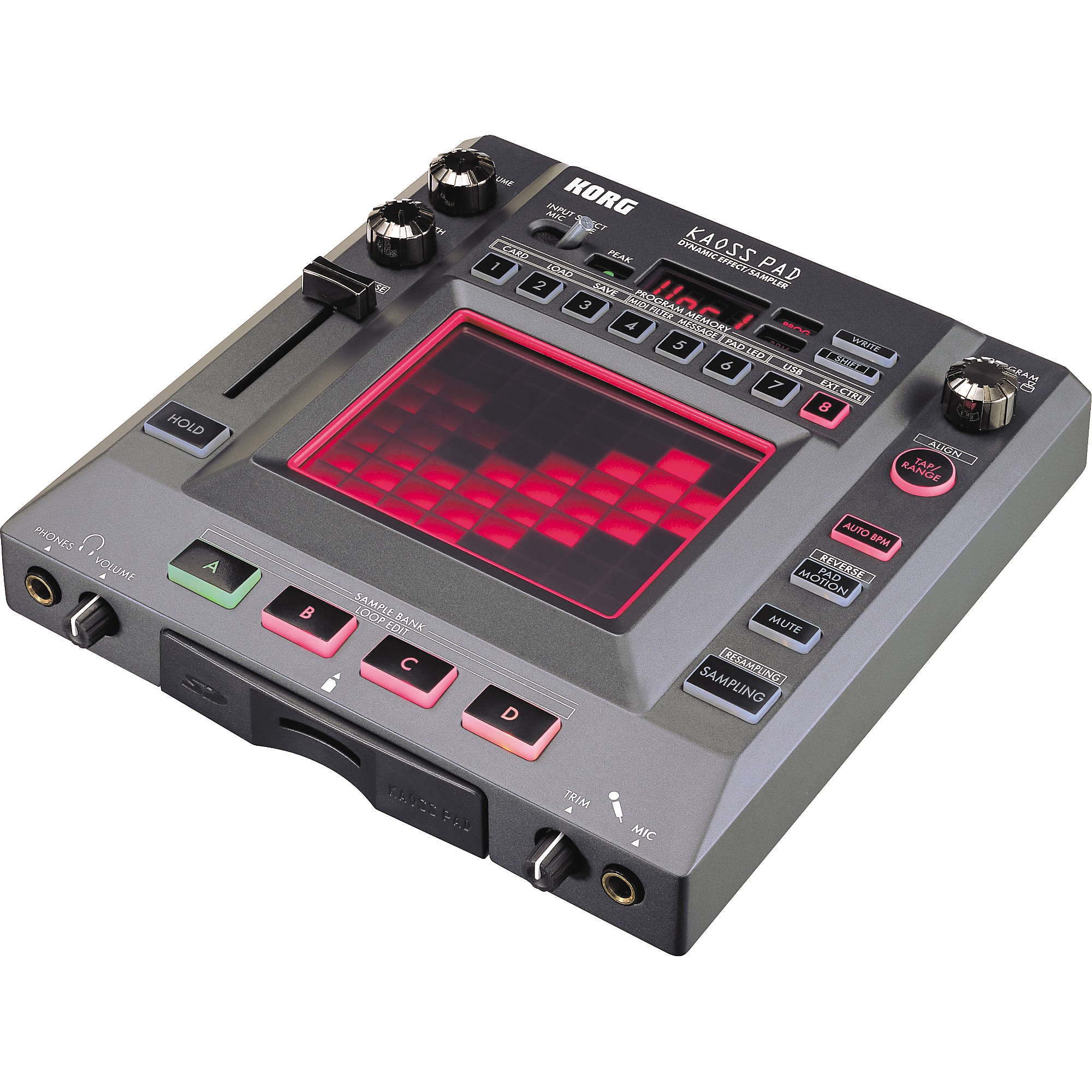 DTM・DAW Korg Kaoss Pad KP3 Open Box KORG KP3 KAOSS Pad Dynamic Effect/Sampler | Guitar Center
