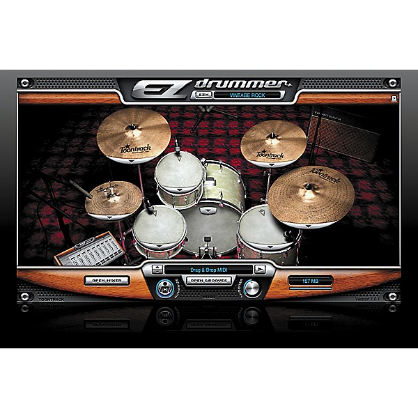 Toontrack Vintage Rock Brushes and Sticks EZX Sample Library