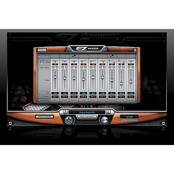 Toontrack Vintage Rock Brushes and Sticks EZX Sample Library