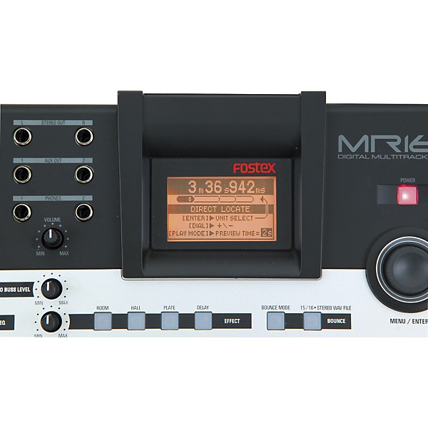 Fostex MR16 HD/CD Digital Recorder with CD-R/RW Drive Fostex MR16 HD/CD Digital Recorder with CD-R/RW Drive