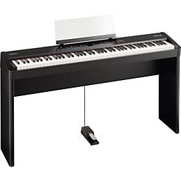 Open Box Roland Digital Piano Stand Level 2 Black 888365304199