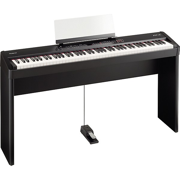 Open Box Roland Digital Piano Stand Level 2 Black 888365304199