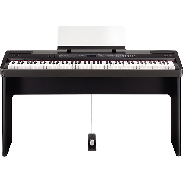 Open Box Roland Digital Piano Stand Level 2 Black 888365304199