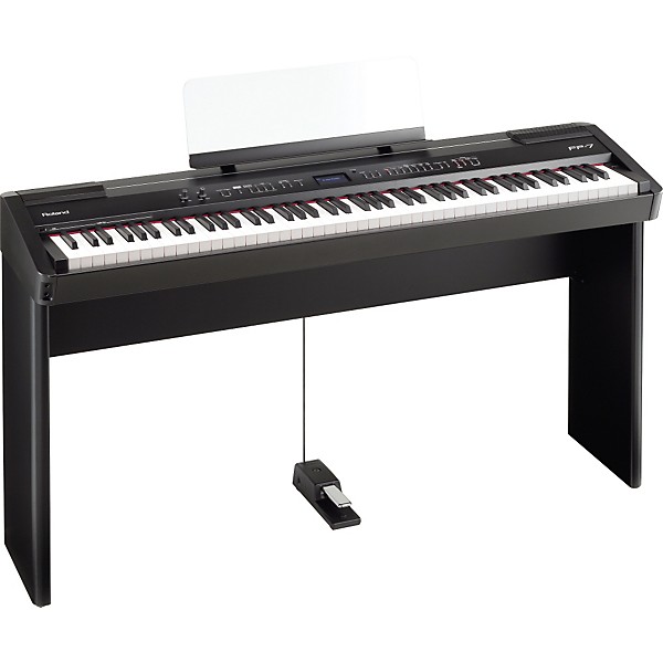 Open Box Roland Digital Piano Stand Level 2 Black 888365304199