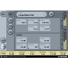 TC Electronic VSS3 TDM Stereo Source Reverb Plug-In