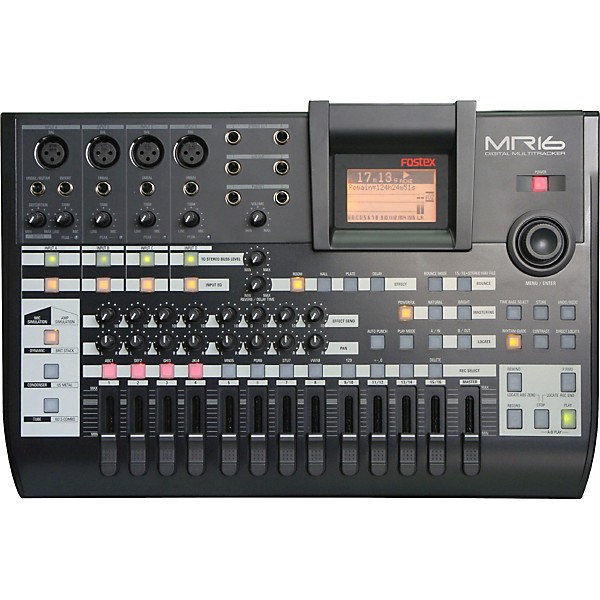 Fostex MR-16HD/CD Digital Recorder with CD Burner Black | Guitar