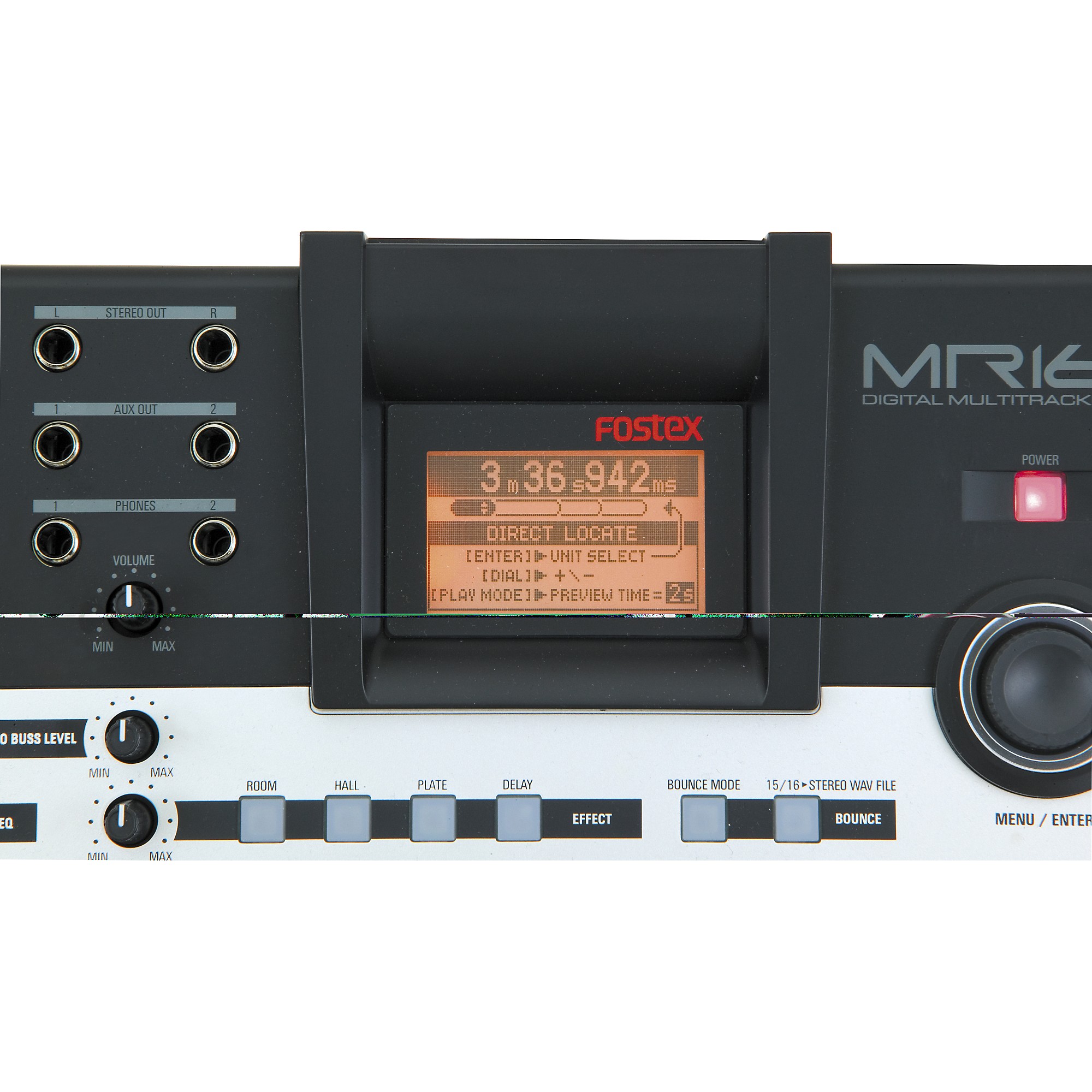 Fostex MR-16HD/CD Digital Recorder with CD Burner Silver | Guitar