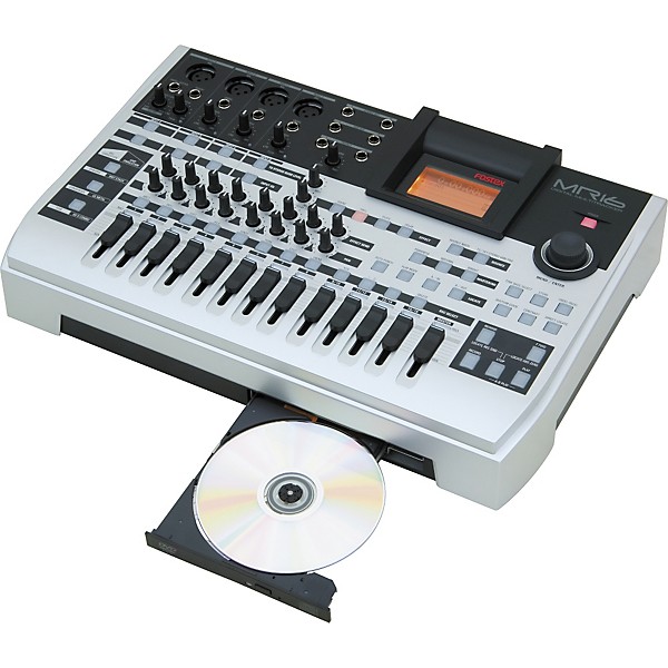 Fostex MR-16HD/CD Digital Recorder with CD Burner Silver | Guitar