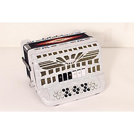 SofiaMari SMTT-3412, Two Tone Accordion White Pearl Fa/Mi SofiaMari SMTT-3412, Two Tone Accordion White Pearl Fa/Mi