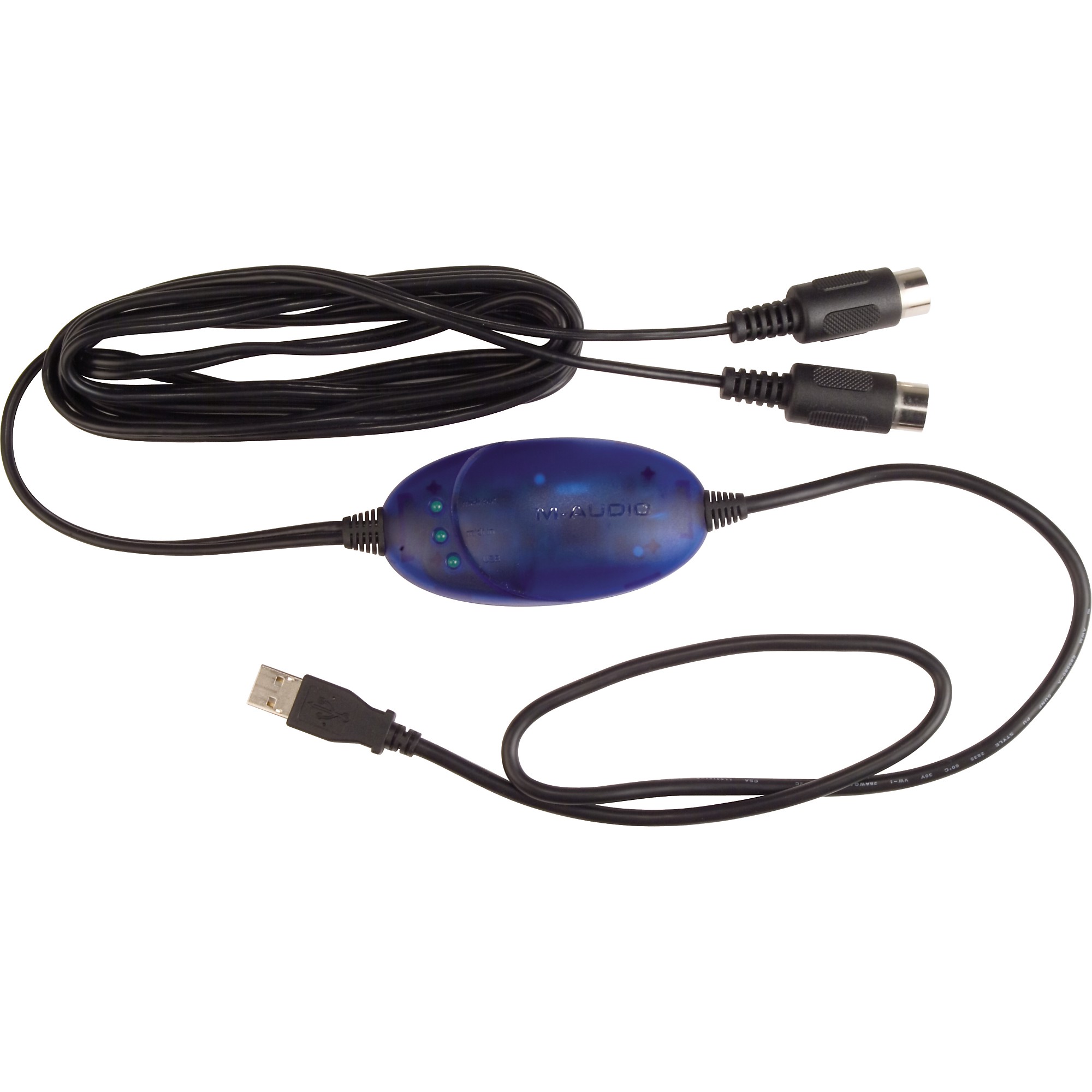 M-Audio USB Uno 1X1 MIDI Interface Center