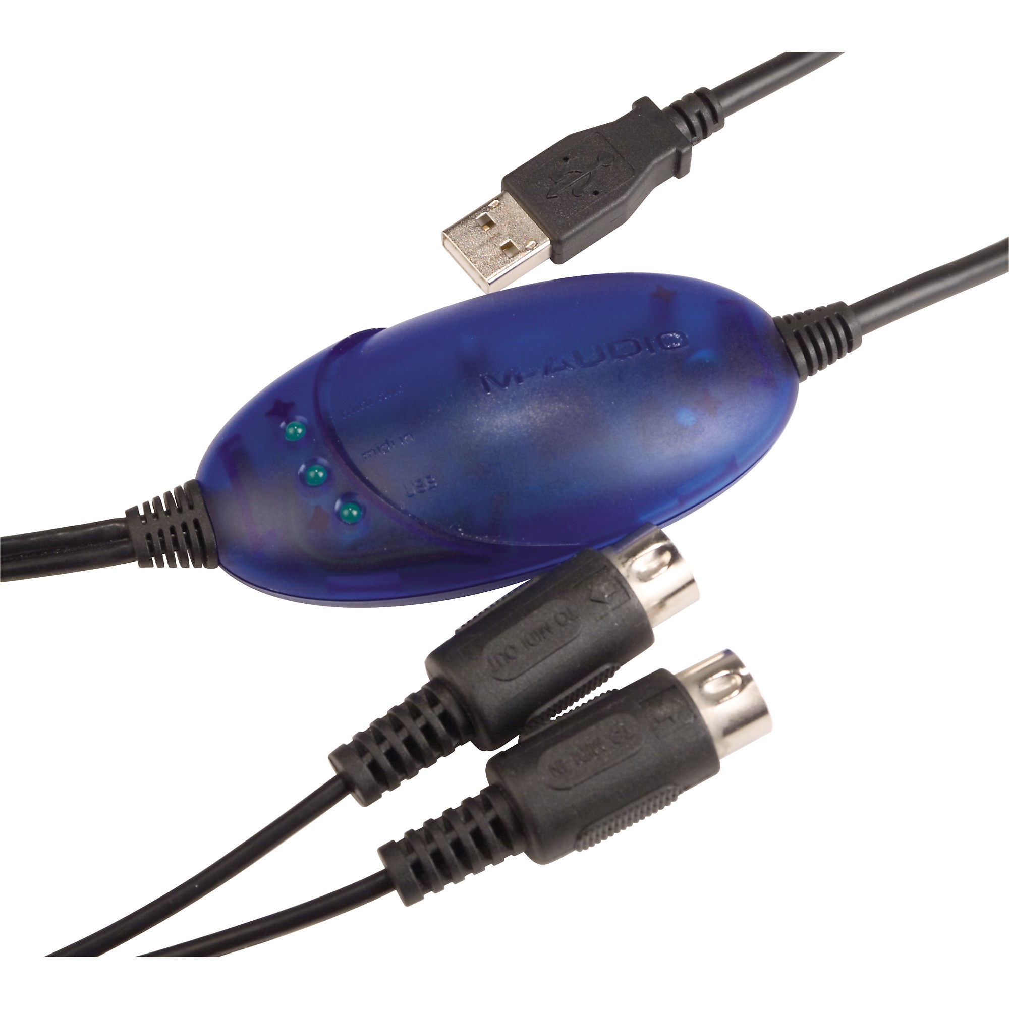 M-Audio USB Uno 1X1 MIDI Interface Center