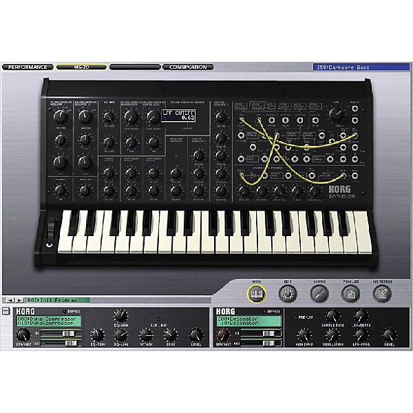 DTM・DAW KORG Legacy Collection MS-20iC Korg Legacy Collection (Part 2)