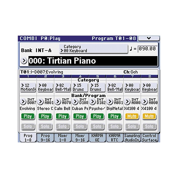 KORG M3 61-Key Music Workstation Keyboard