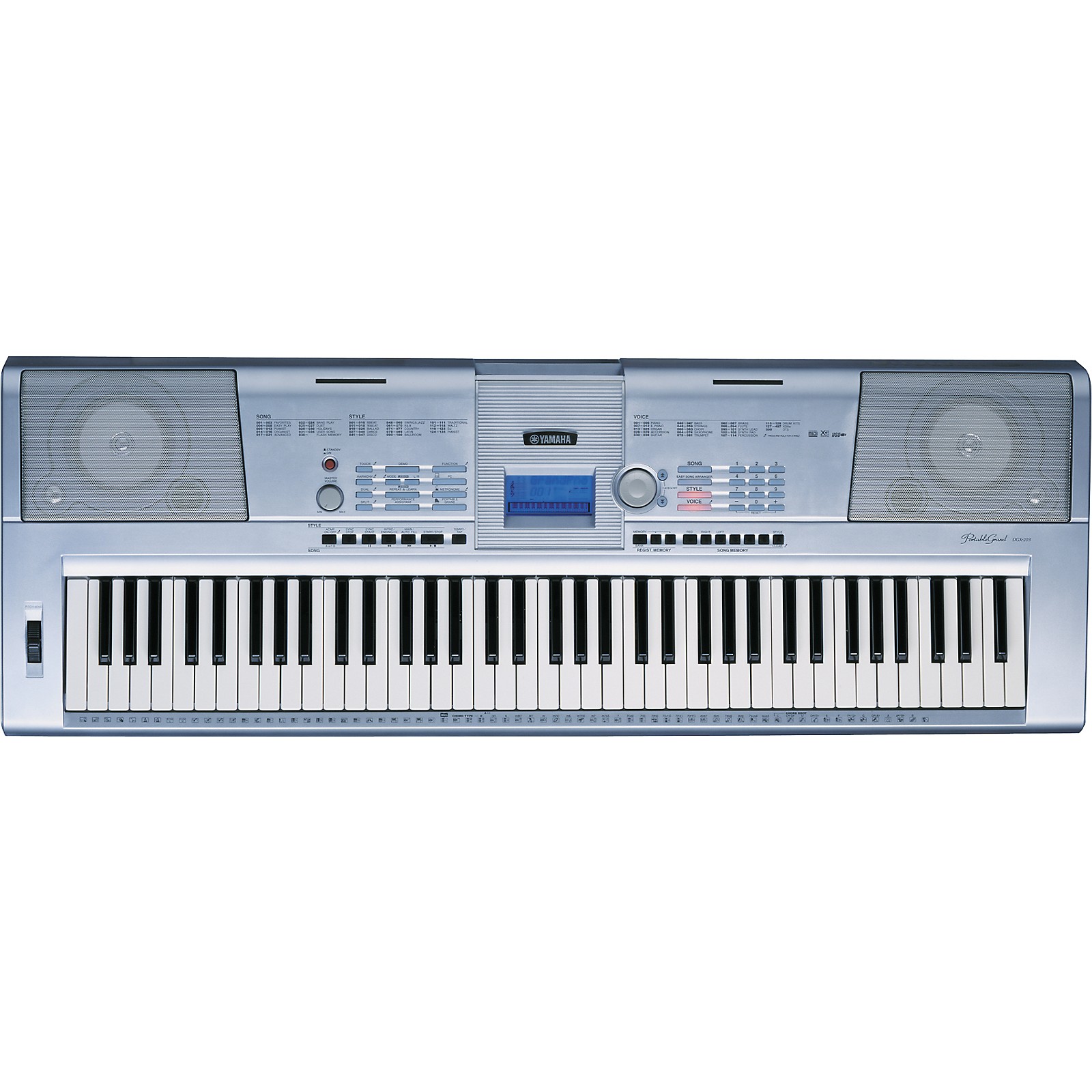 yamaha keyboard dgx 203