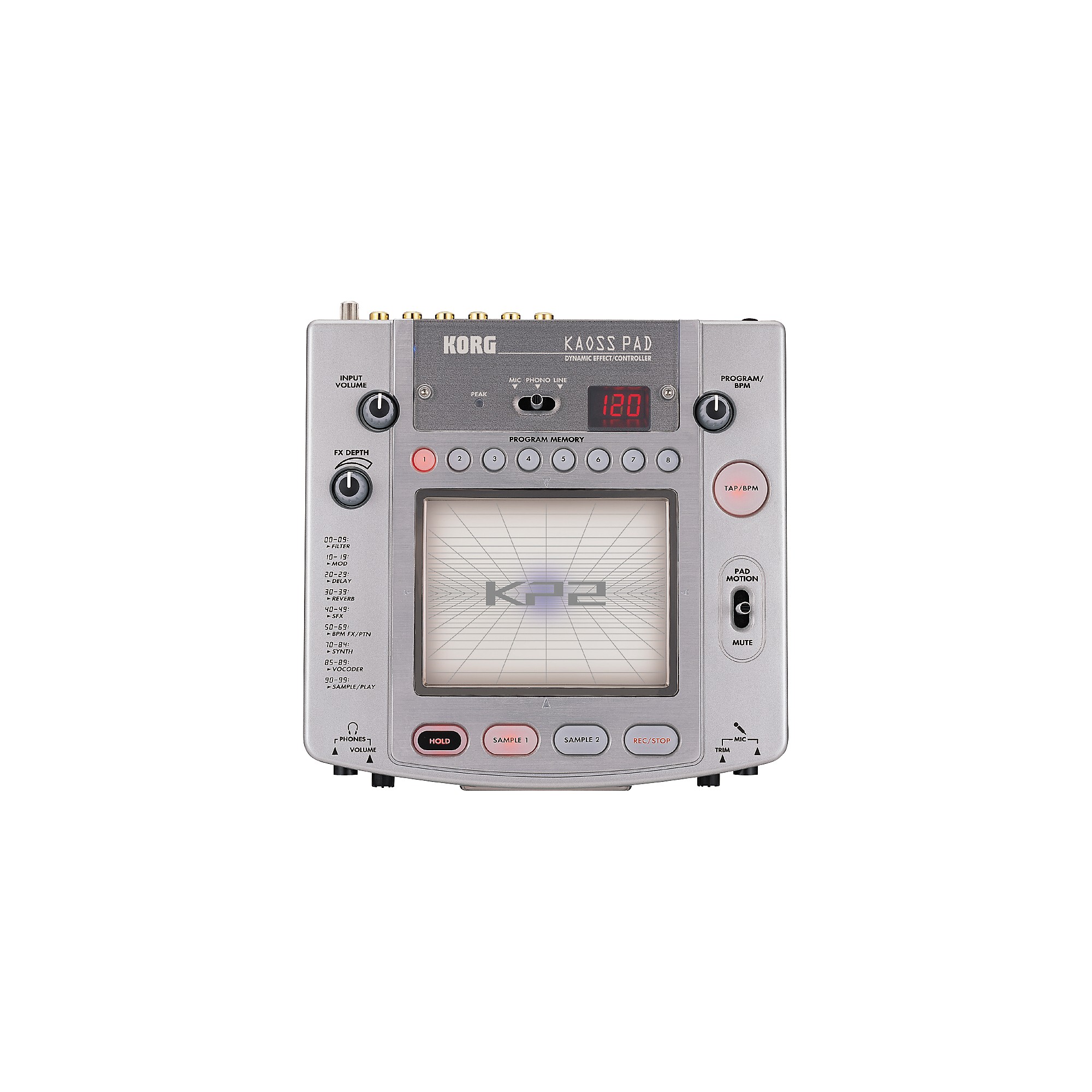 KORG KP2 Kaoss Pad Digital Effect/Controller | Guitar Center