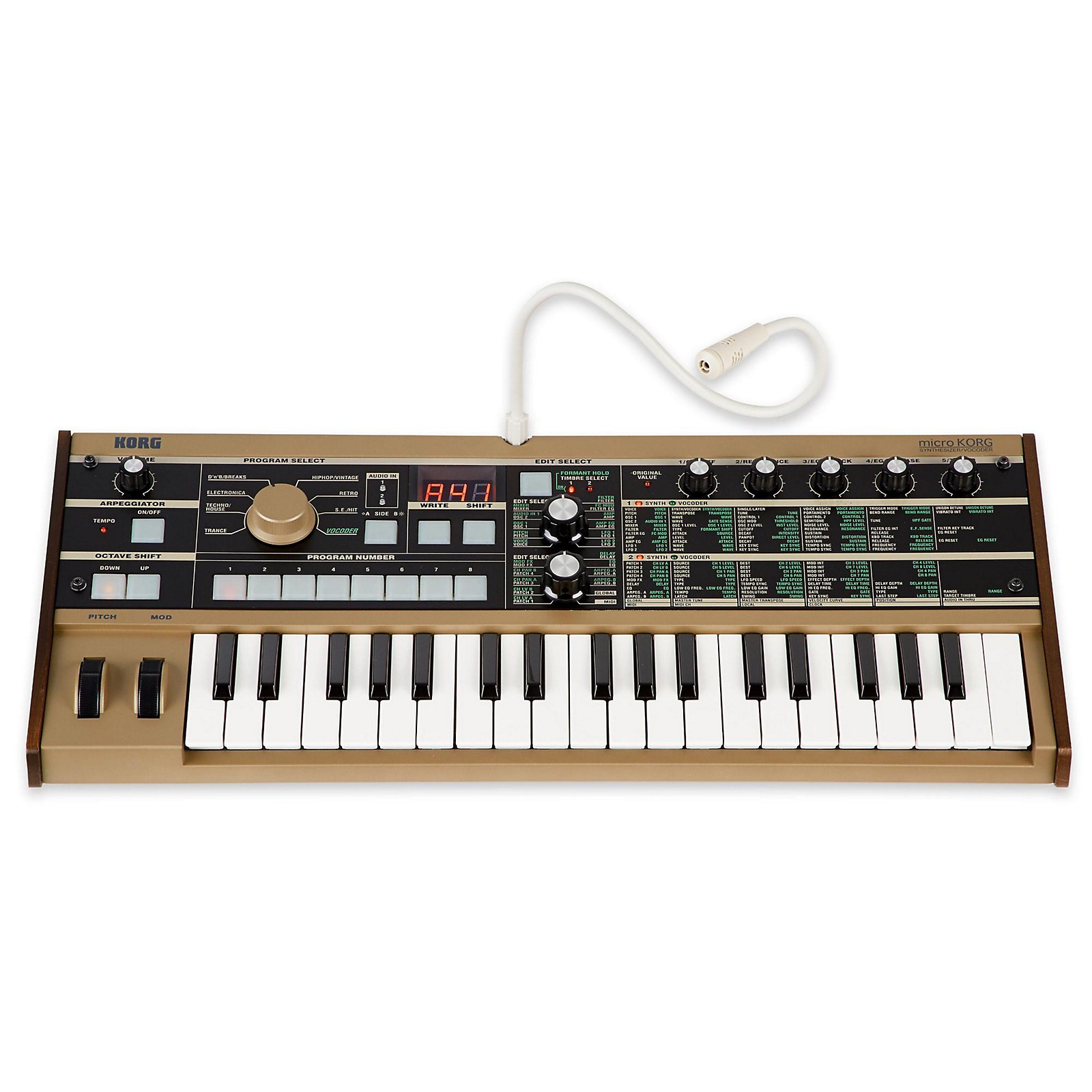 最新作 synthesizer/vocoder MICROKORG - 鍵盤楽器 - alrc.asia