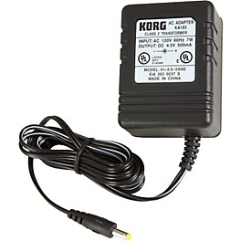 KORG KA193 4.5V Adapter for PX4, PX4B and PXR4