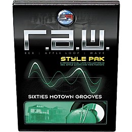 Sonic Reality R.A.W. Style Pack - Sixties Motown Grooves Loops Collection Software