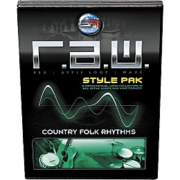 Sonic Reality R.A.W. Style Pack - Country Folk Rhythms Loops Collection Software