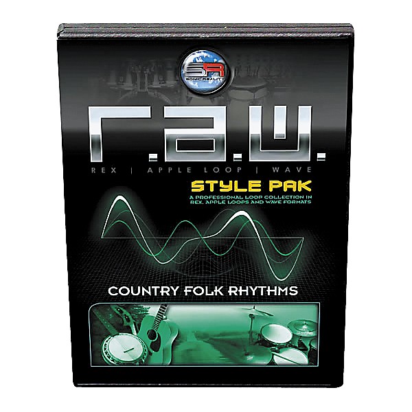 Sonic Reality R.A.W. Style Pack - Country Folk Rhythms Loops Collection Software